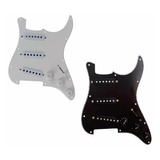 Escudo Guitarra Stratocaster Completo Captadores Chave Knobs