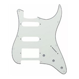 Escudo Para Guitarra Strinberg Pkg Strato Hss Cor Branco