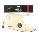 Escudo Pickguard Creme Para Fender Jazz Bass Usa / México