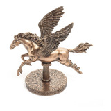 Escultura Cavalo Alado Pegasus Em Resina Bronze Veronese