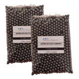 Esfera 6mm Bbs Airgun Aço Carbono Co2 Munição - 2000 Un