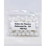Esfera De Plástico Poliacetal Pp - 5/8 - 100 Pçs
