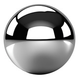 Esfera De Tungstênio 6mm Metal Duro - 1 Unidade