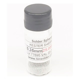 Esferas Bga Reballing Chumbo 0,35 Mm 25000 Chip Note .