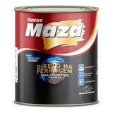 Esmalte Sintético Metálico Portões Janelas Lata 900ml Cor Cinza Grafite