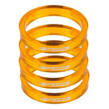 Espaçador De Direção Fsa Ahead Set Acrílico 10mm 10pçs Cores Cor Laranja