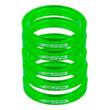 Espaçador De Direção Fsa Ahead Set Acrílico 5mm 10pçs Cores Cor Verde