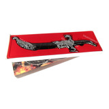 Espada Decoração Punhal Adaga Dragão 35cm, Caixa Presente