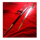 Espada Medieval Bastard Duas Mãos Modelo Inglês Templário