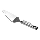 Espátula Para Cortar Bolo Pá Para Pizza Torta Aço Inox Cor Prateado