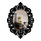Espelho Acrílico Com Mdf Veneziano Elegante Decorativo 