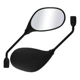 Espelho Par Retrovisor Para Honda Lead 110 Rosca M8 Inversa