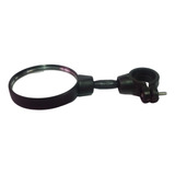 Espelho Retrovisor Bicicleta Redondo Preto Speed Mtb Preto