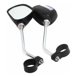 Espelho Retrovisor Bike Bicicleta Refletor Retangular Par