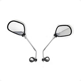 Espelho Retrovisor C/ Refletor P/ Bicicletas Urbanas E Mtb