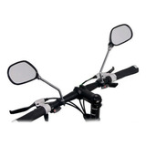 Espelho Retrovisor C/ Refletor P/ Bicicletas Urbanas E Mtb 