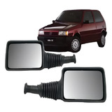 Espelho Retrovisor Fiat Uno 1985 A 2004 Fixo