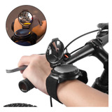 Espelho Retrovisor Giratório Para Bicicleta, Alça De Pulso