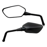 Espelho Retrovisor Moto Mini Honda Cb300r Twister Cbx Preto