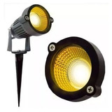  Espeto Led 12w Iluminaçao Jardim Prova D'água 3000k