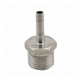 Espigão 1/4 X Rosca Macho 1/2 Bsp - Aço Inox 304