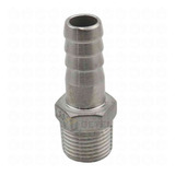 Espigão 3/8 (10 Mm) X Rosca Macho 1/2 Bsp - Inox