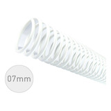 Espiral Para Encadernação Branco 7mm 25 Folhas 100 Und