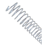Espiral Para Encadernação Metal Prata A4 25mm 160fls 10un