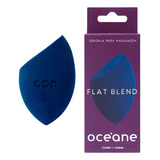 Esponja De Maquiagem Azul Flat Blend By - Océane