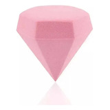 Esponja Diamondblender Microfibra Macia Bella Femme Diamante Cor Rosa Tamanho Da Esponja Media