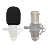 Espuma Microfone Condensador Proteção E Filtro Anti Puff