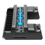 Estação Cooler Carregador Vertical Suporte Base Ps4 Pro Slim