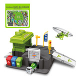 Estação De Reciclagem Com Helicóptero - Cardoso Toys