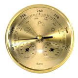 Estação Meteorológica 3x1 2cores Termômetro Higrôm Barômetro