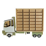 Estante Em Mdf Para 28 Nichos C/ Acrílico Promoção