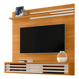 Estante Home Theater Suspenso Frizz Sublime - Madetec Cor Cinamomo/off White
