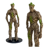 Estátua Boneco Action Figure Groot Adulto Vingadores Marvel