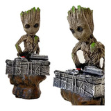Estátua Boneco Action Figure Groot Dj Vingadores Marvel