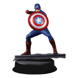 Estátua Captain America Avengers Action Hero - Dragon Models
