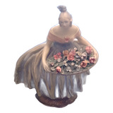 Estatua De Porcelana Italiana Raridade
