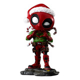 Estátua Deadpool Natal (holidays) - Marvel Comics - Minico