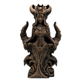 Estatua Deusa Nyx Wicca Resina Exclusivo Wiccaa 22,5cm Dr