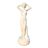 Estátua Feminina De Mulher Grega Afrodite Vênus 39 Cm Luxo