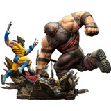 Estátua Juggernaut Vs Wolverine - 10th Anniversary - 1/10
