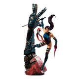 Estatua Xmen Iron Studios Escala 1/10 Psylocke Marvel Comics