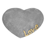 Estatueta De Resina Love Dog Memorial Em Cor Cinza