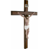 Estatueta Jesus Crucificado 50 Cm Crucifixo - Jesus - Inri 