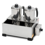 Esterilizador 2 Bules Café Leite Inox Marchesoni Termostato
