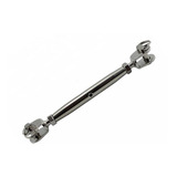 Esticador Tubular Fechado Manilha/manilha Inox 316 8mm M8