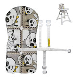 Estofado Alta Premium Panda + Cinto Branco Galzerano